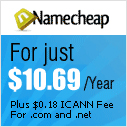 Domain Registrations starting at $9.98*